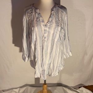 Sz 3 torrid 3/4 sleeve summer blouse